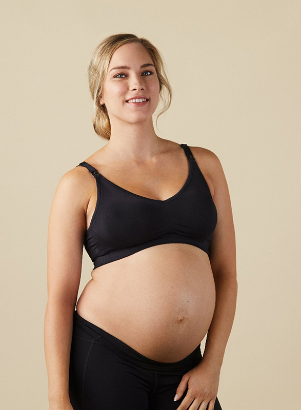 Bravado The Body Silk Seamless Nursing Bra, Small, Black