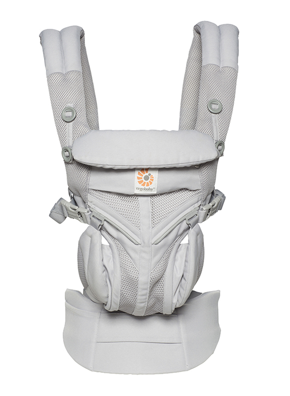 Ergobaby Omni 360 Cool Air Mesh Baby Carrier, Pearl Grey