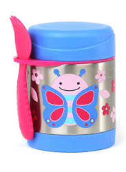 Skiphop Butterfly Zoo Food Jar, Blue