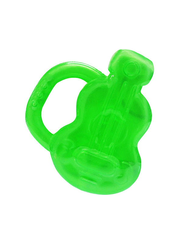 Pigeon Cooling Teether, Guitar, Green