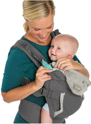 Infantino Cuddle Up Ergonomic Hoodie Carrier, Grey