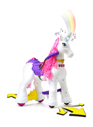 Feber My Lovely Unicorn Electric 12V Ride On, Ages 3+