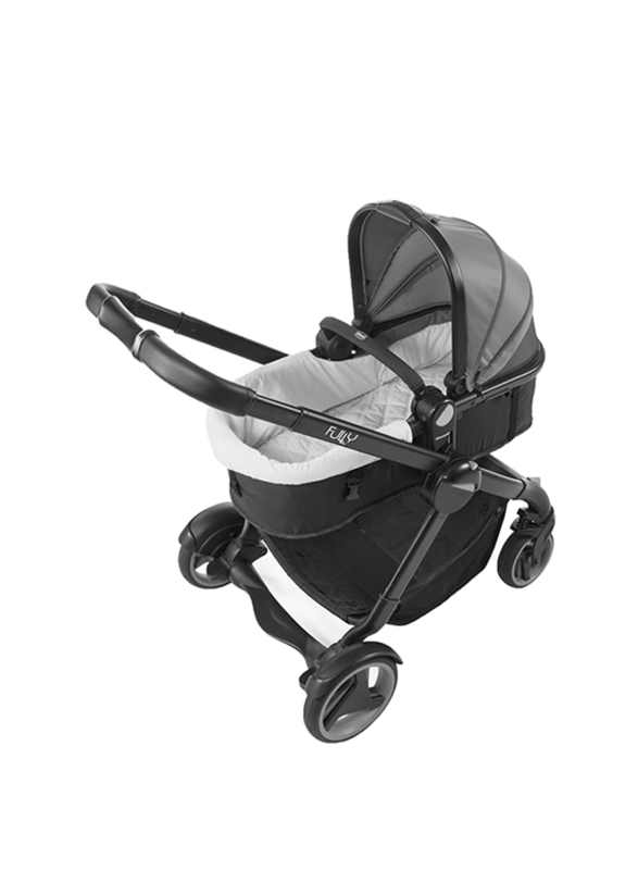 Chicco Fully Single Stroller, Stone, Grey
