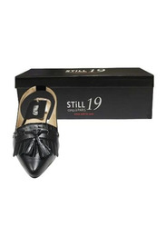 Still 19 Pointed Toe Ballerinas for Women, 40 EU, JKLB210069-87, Black