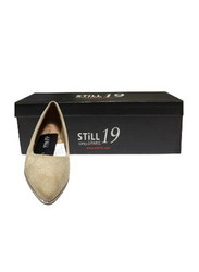 Still 19 Round Toe Ballerinas for Women, 39 EU, Beige