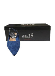 Still 19 Pointed Toe Ballerinas for Women, 37 EU, JKLB210045-87, Denim Blue