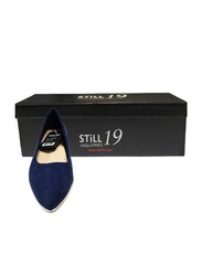 Still 19 Round Toe Ballerinas for Women, 39 EU, Navy Blue