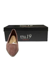 Still 19 Round Toe Ballerinas for Women, 41 EU, JKLB210066-87, Baby Pink
