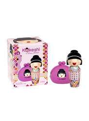 Kokeshi 2-Piece Lotus Gift Set for Girls, 50ml EDT, Purse