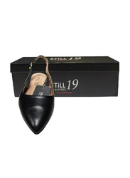 Still 19 Pointed Toe Ballerinas for Women, 40 EU, JKLB21008-87, Black