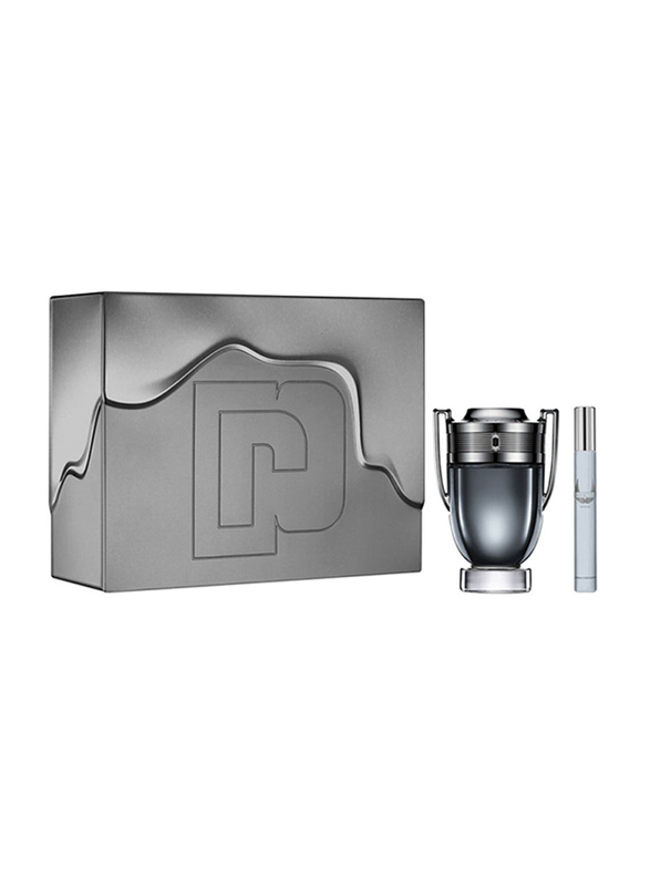 

Paco Rabanne 2-Piece Invictus Intense Perfume Set for Men, 100ml EDT Perfume, 10ml EDT Perfume