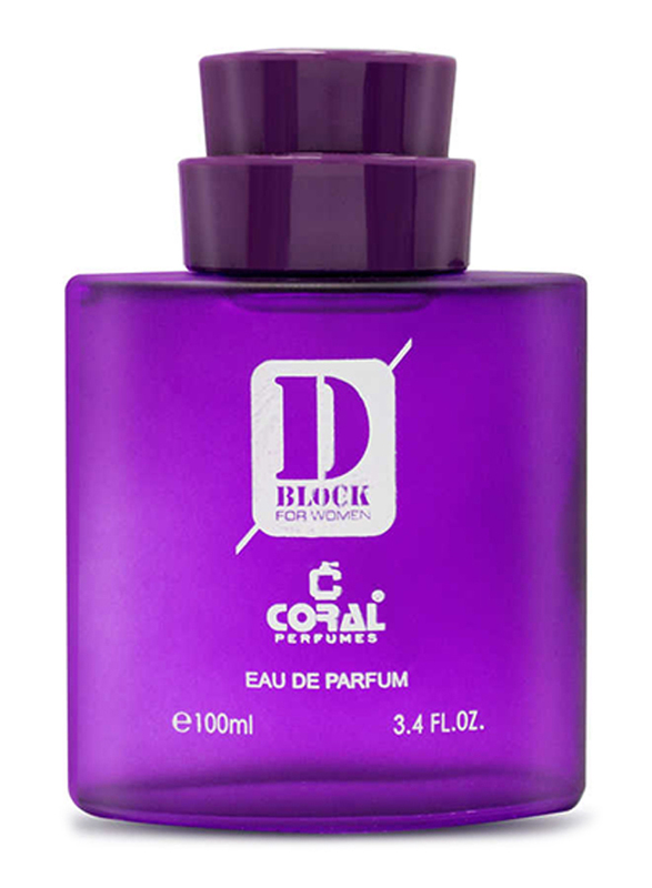 

Coral D Block Purple 100ml EDP Perfume for Women