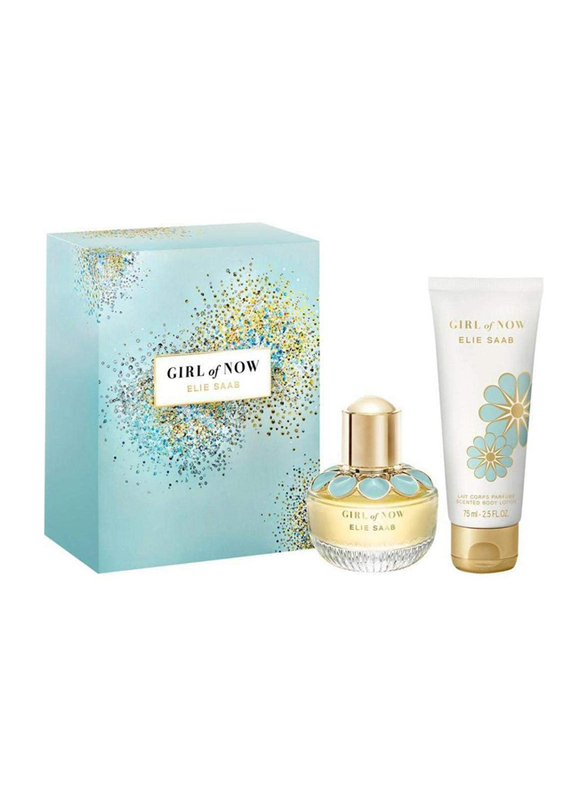 

Elie Saab 2-Piece Girl of Now Perfume Gift Set for Women, 90ml EDP Perfume, 75ml Body Lotion