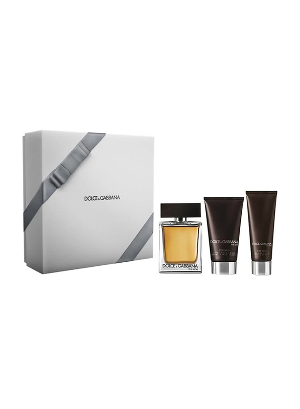 

Dolce & Gabbana The One Set Gift Set for Men, 100ml EDT Perfume, 100ml Body Cream, 100ml Shower gel