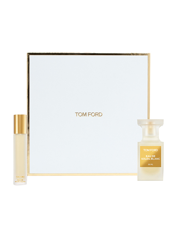 

Tom Ford 2-Piece Soleil Blanc Gift Set Unisex, 50ml EDT Perfume, 10ml EDT Perfume Travel Spray