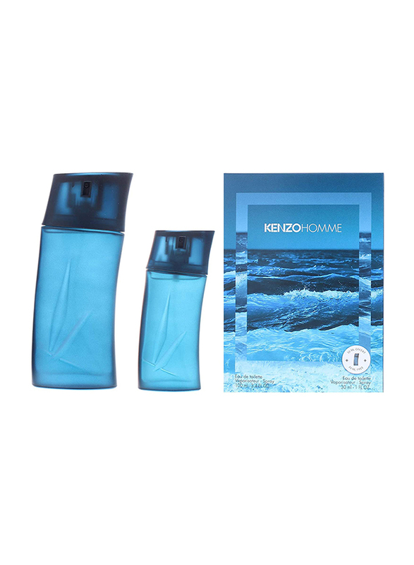 

Kenzo 2-Piece Homme Perfume Gift Set for Men, 100ml EDT Perfume, 30ml Mini EDT Perfume