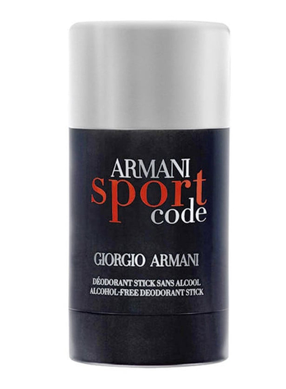

Giorgio Armani Code Sport Deodorant Stick for Men, 75gm
