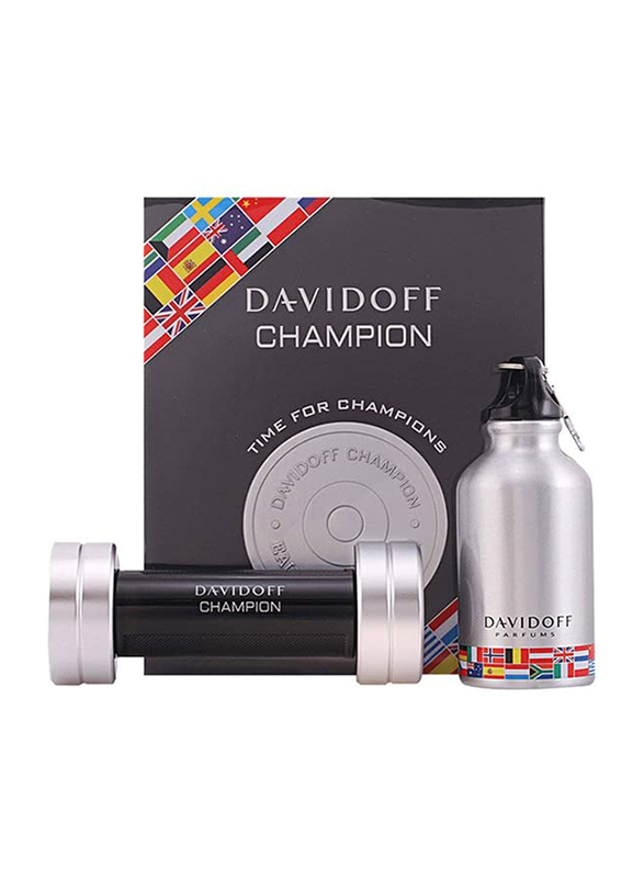 

Davidoff 2-Piece Champion Gift Set for Men, 90ml EDT Perfume, Sport Bottle