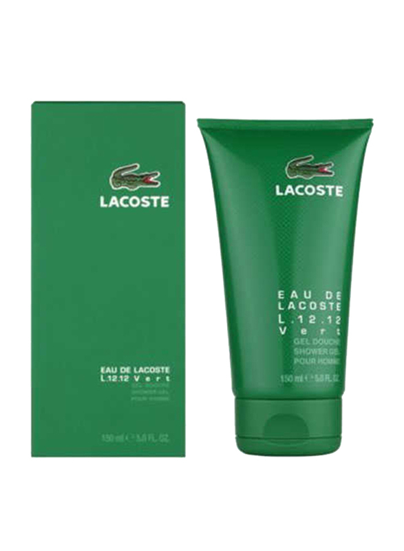 

Lacoste L.12.12 Vert Shower Gel for Men, 150ml