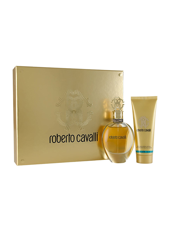 

Roberto Cavalli 2-Piece Gift Set for Women, 50ml EDP Perfume, 75ml Body Lotion