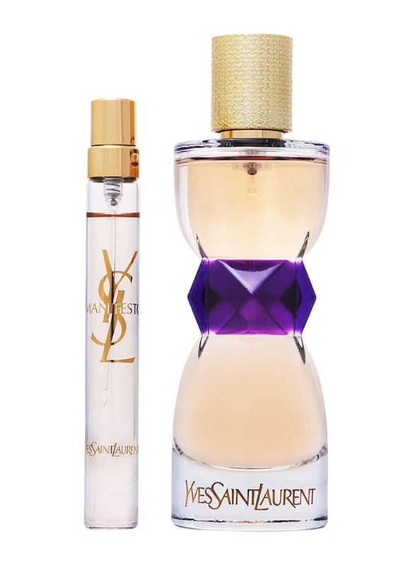 

Yves Saint Laurent 2-Piece Manifesto Perfume Set for Women, 50ml EDP Perfume, 10ml Mini EDP Perfume