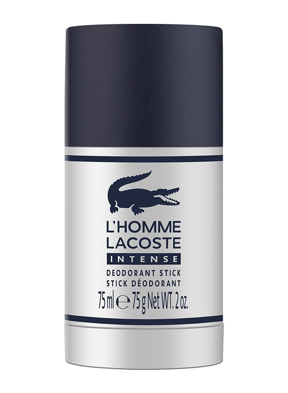 

Lacoste L'Homme Intense Deodorant Stick for Men, 75ml