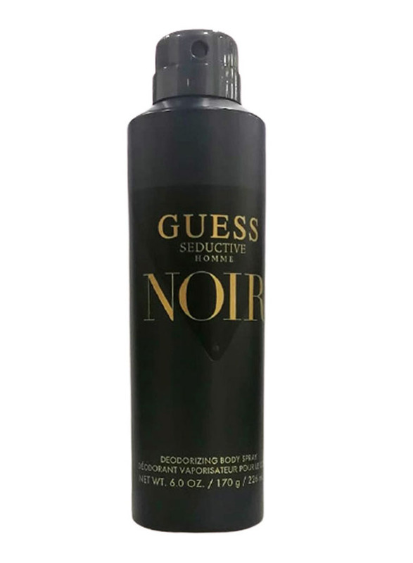 

Guess Seductive Homme Noir Deodorizing Body Spray for Men, 226ml