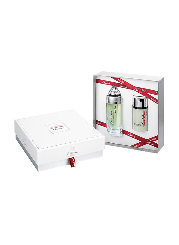 

Cartier 2-Piece Roadster Sport Gift Set for Men, 100ml EDT Perfume, 100ml Deo Stick