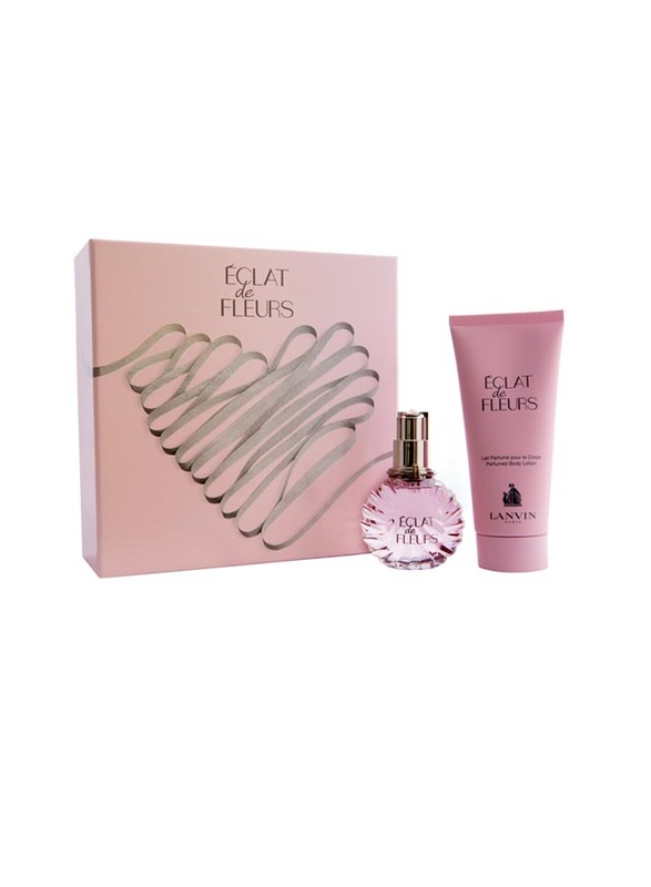 

Lanvin 2-Piece Eclat De Fleurs Gift Set for Women, 50ml EDP Perfume, 100ml Body Lotion