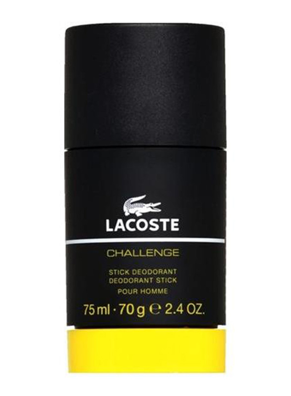 

Lacoste Challenge Deodorant Stick for Men, 75ml