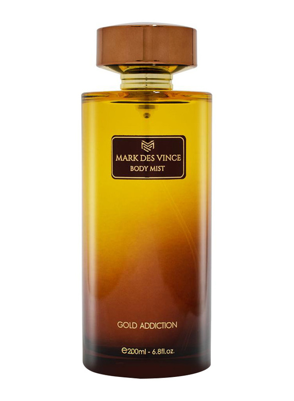 

Mark Des Vince Gold Addiction 200ml Body Mist for Women