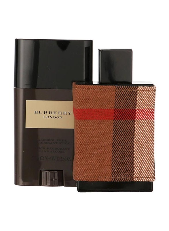 

Burberry 2-Piece London Gift Set for Men, 50ml EDT Perfume, 75gm Deodrant Stick