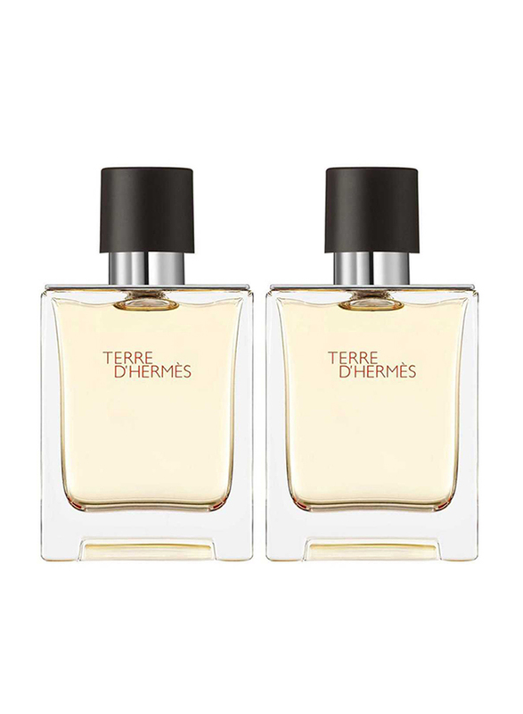 

Hermes 2-Piece Terre D'Hermes Perfume Set for Men, 2 x 50ml EDT Perfume