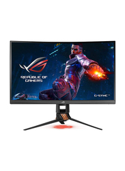 ASUS ROG Swift 27 Inch WQHD LED Curved Gaming Monitor, PG27VQ, Black