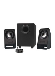 Logitech Z213 Compact 2.1 Multimedia Speaker System, Black