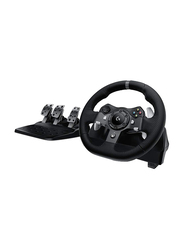 Logitech G920 Driving Force Racing Wheel for Xbox One and PC, Black