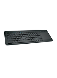Microsoft AC-010106340 Wireless Arabic Keyboard, Black