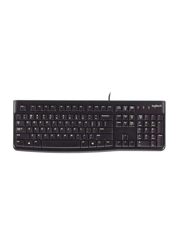 

Logitech K120 Wired English Keyboard, Black