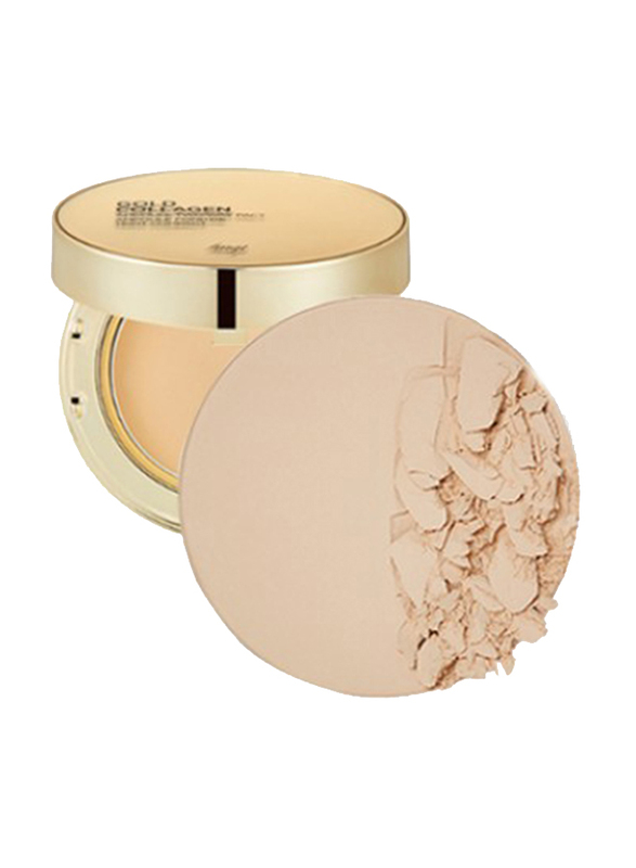 The Face Shop FMGT Gold Collagen Ampoule Foundation Refill, 203, Beige
