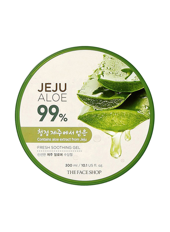 

The Face Shop Jeju Aloe 99% Fresh Soothing Face Lotion Gel, 300ml