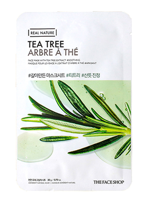 The Face Shop Real Nature Tea Tree Sheet Mask, 30ml