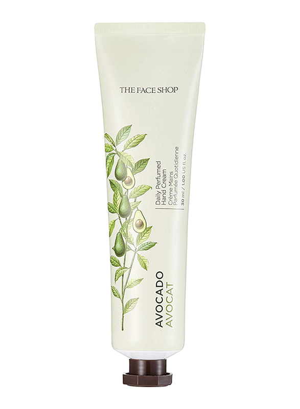 The Face Shop 08 Avocado Daily Perfumed Hand Cream, 30ml