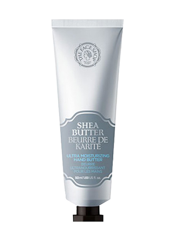 The Face Shop Shea Butter Ultra Moisturizing Hand Butter, 50ml