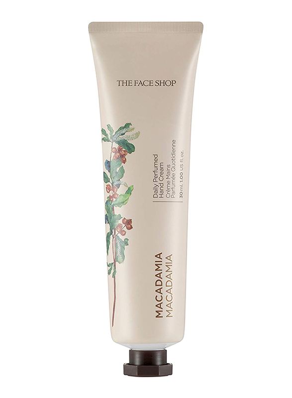 The Face Shop 07 Macadamia Daily Perfume Hand Cream, 30ml