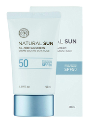 natural oil free sunscreen for face