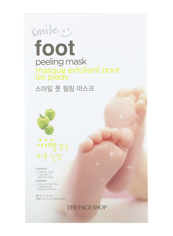 The Face Shop Smile Foot Peeling Mask, 40ml