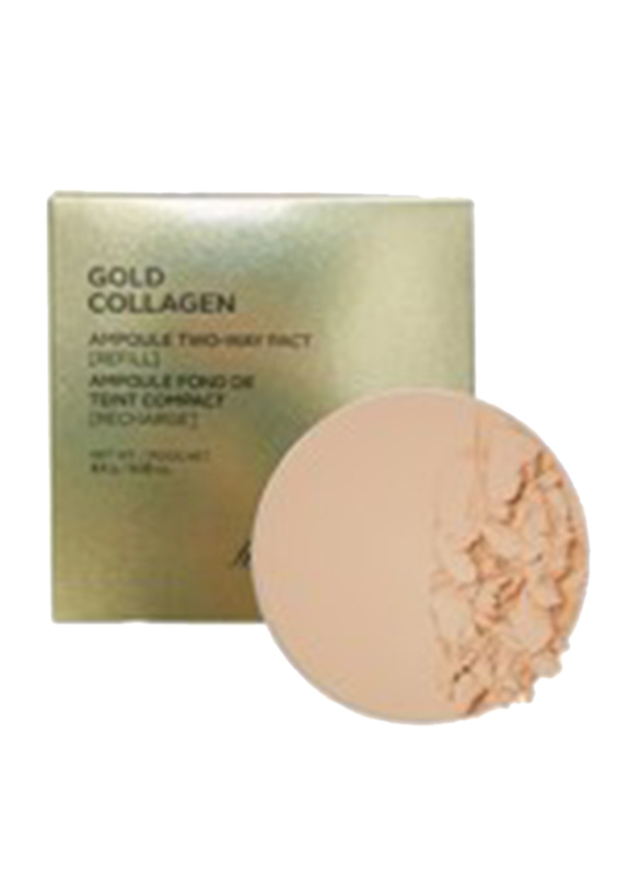 

The Face Shop FMGT. B. Gold Collagen Ampoule Two Way Foundation Refill, 10gm, V205, Beige