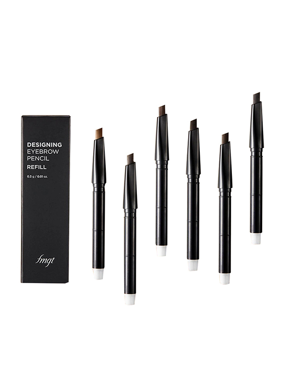 The Face Shop FMGT Designing Eyebrow Pencil Refill, 0.3gm, 04 Black Brown