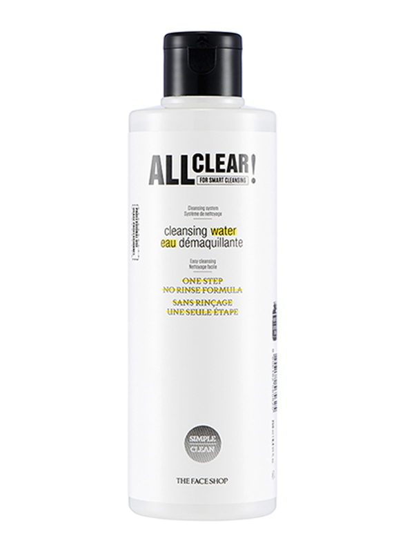 The Face Shop All Clear Cleansing Water, 250ml