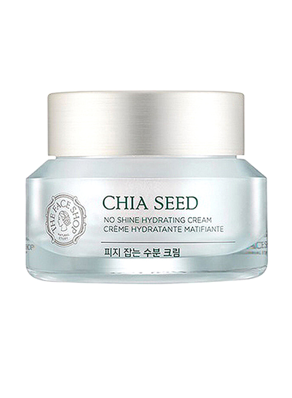 The Face Shop Chia Seed No Shine Hydrating Cream, 50ml